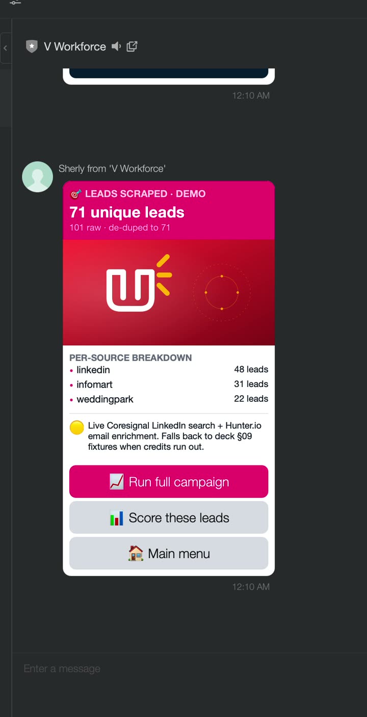 Sherly — Growth & Leads