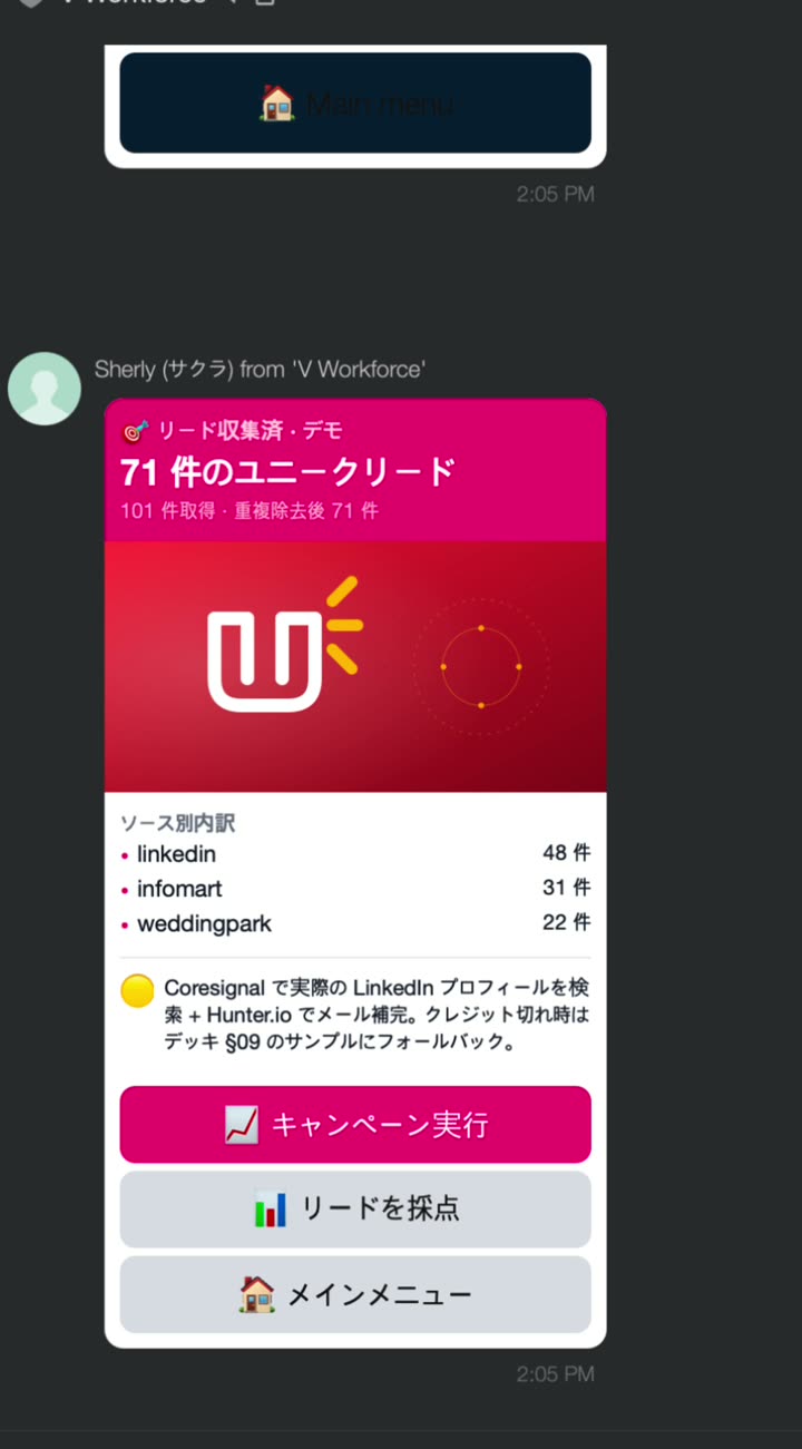 Sherly — グロース・リード獲得